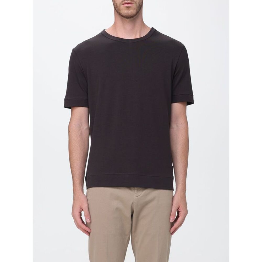 Paolo Pecora Men Short-Sleeved Jersey Crewneck T-Shirt Paolo Pecora